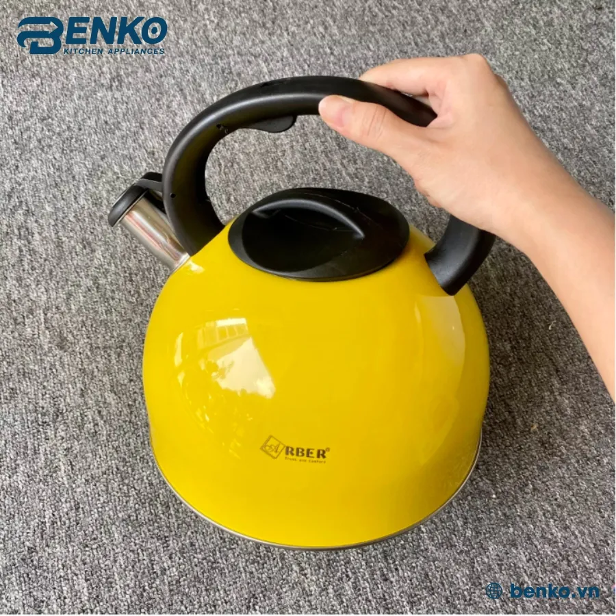 Mua được ấm từ inox Aber AB 04LSM với dung tích lớn ưng ý