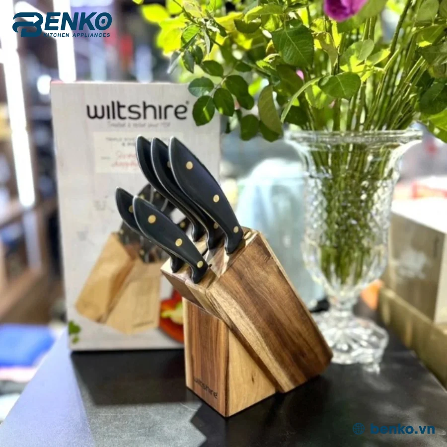 BỘ DAO 6 MÓN WILTSHIRE TRIPLE RIVET - GERMANY (ĐỨC)