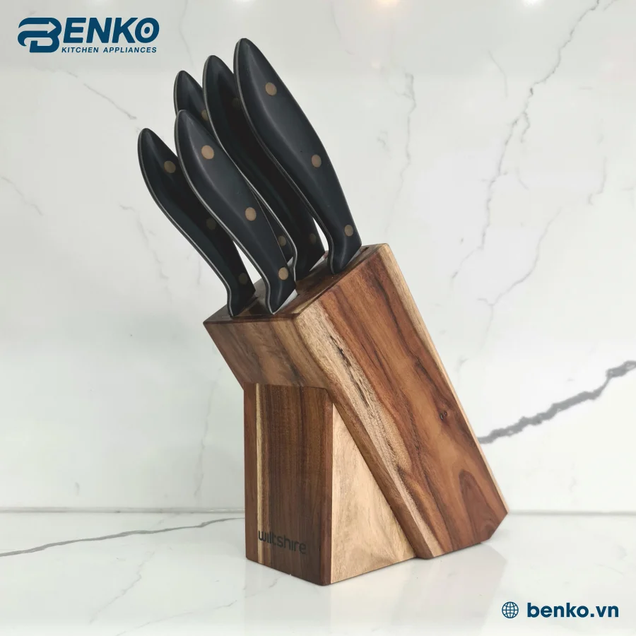 Nhà Bếp Benko là đơn vị cung cấp bộ dao 6 món Wiltshire Triple Rivet chính hãng đến từ Germany (Đức)