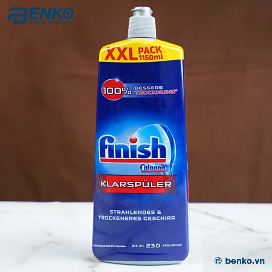 Thành phần chính của nước làm bóng Finish 1150ml