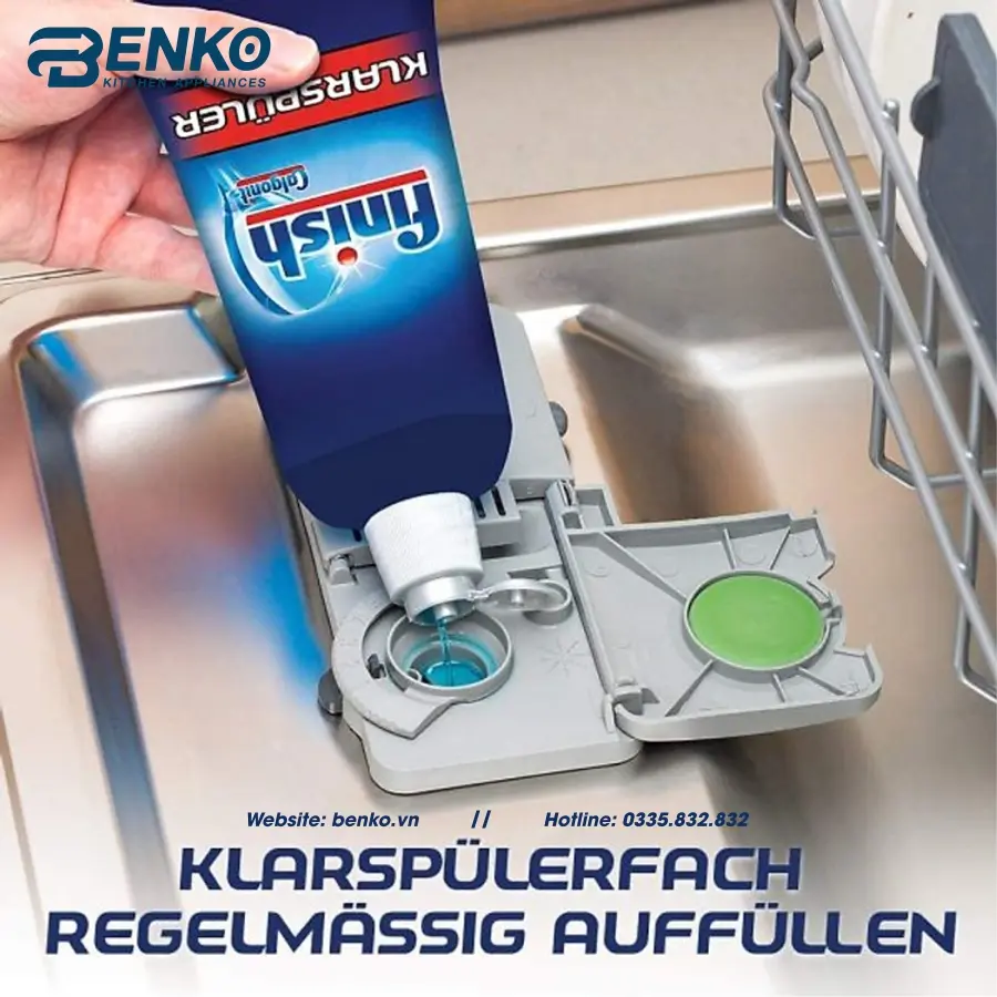 Sử dụng và bảo quản nước làm bóng Finish cần lưu ý: