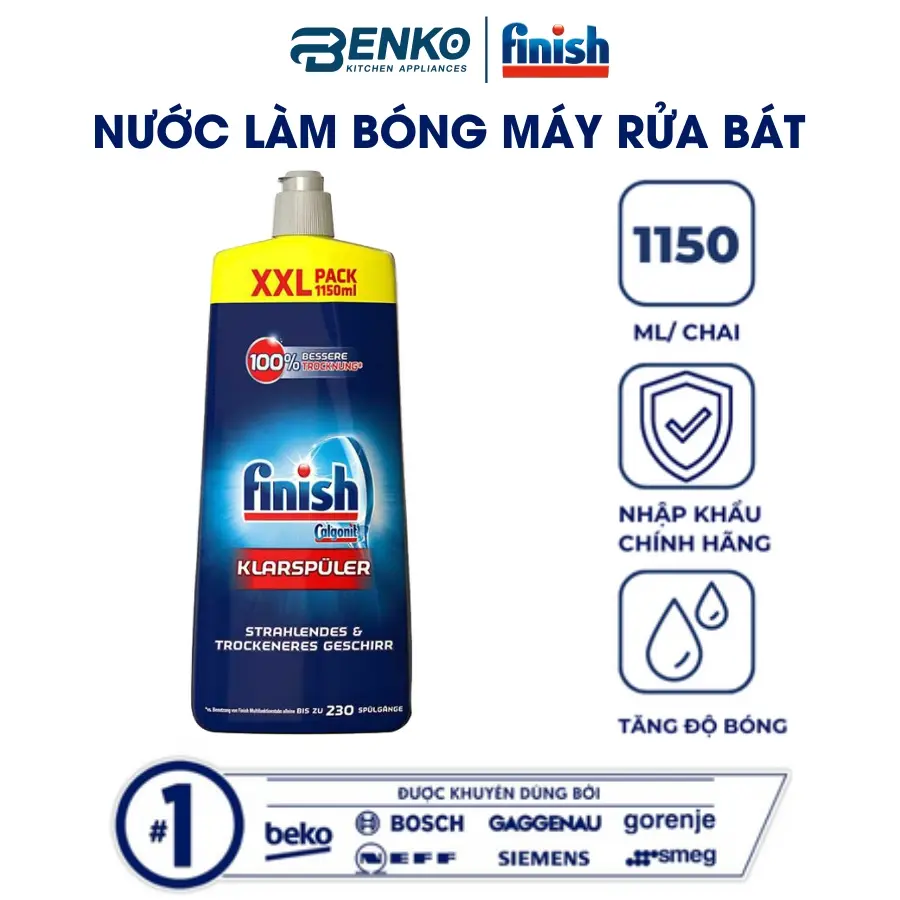 NƯỚC LÀM BÓNG FINISH 1150ML