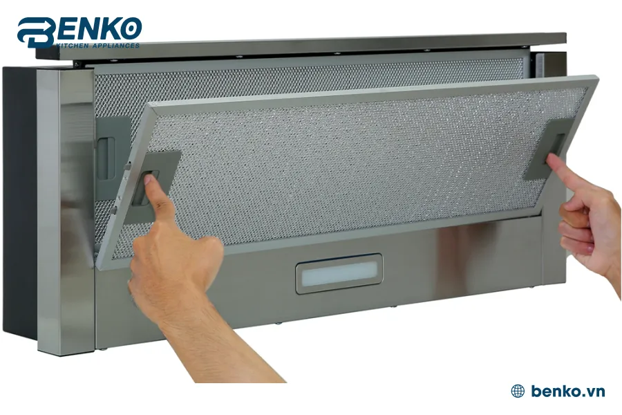 Lưới lọc 2 tầng máy hút mùi Prato PT-330H1