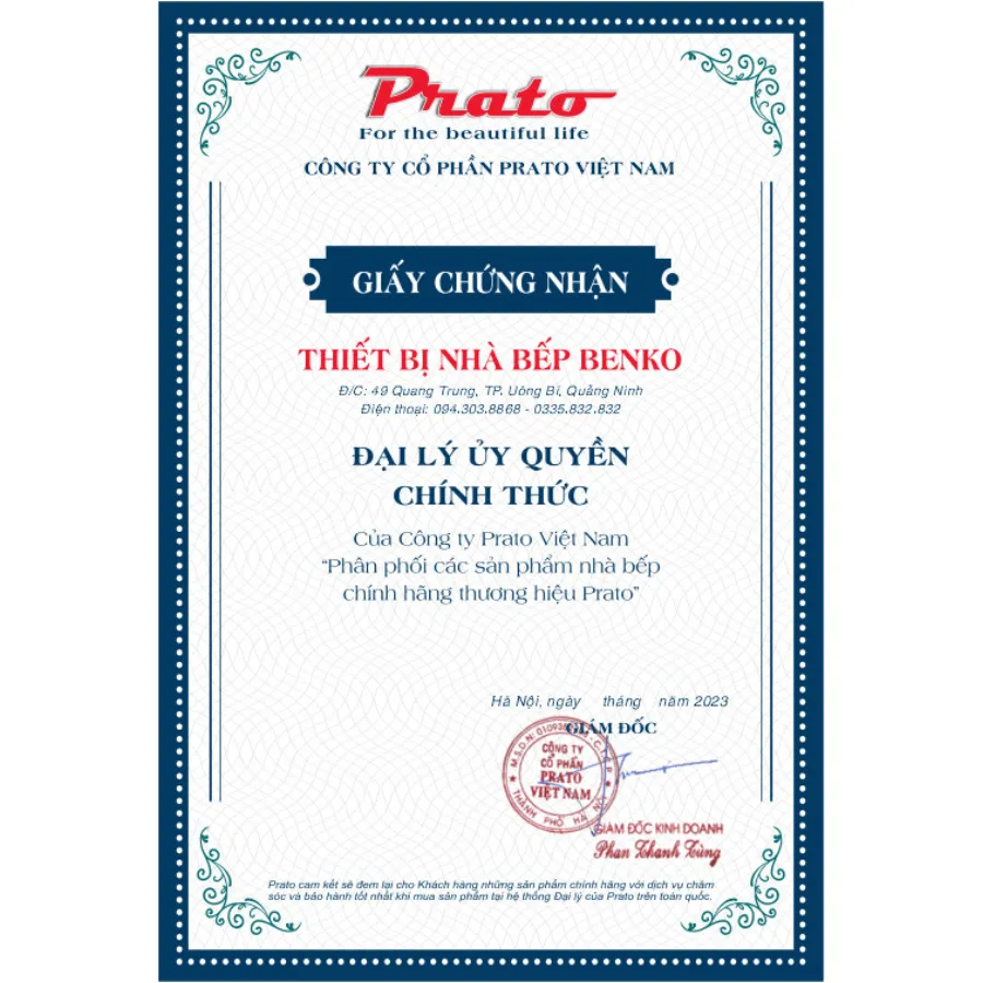 Benko đang là đơn vị cung cấp máy hút mùi Prato PT-330H1 chính hãng