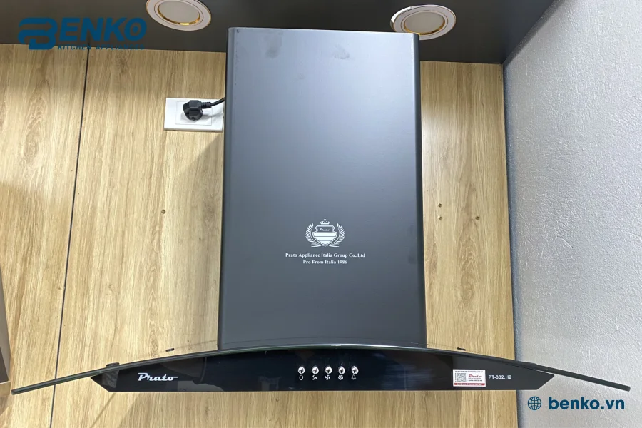 THÔNG TIN MÁY HÚT MÙI PRATO PT-332H2