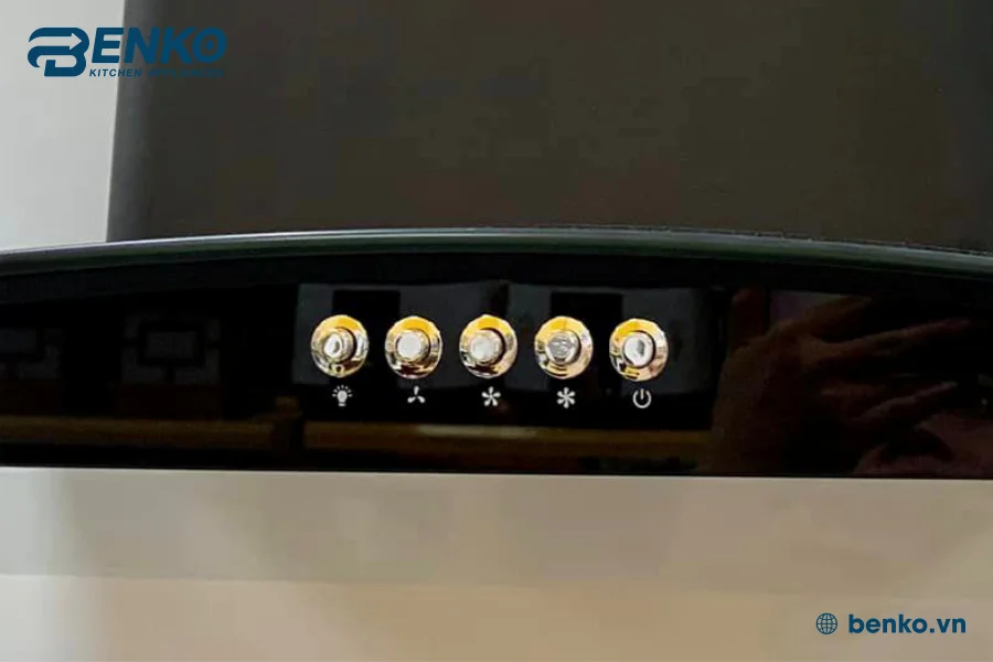 Bảng điều khiển máy hút mùi Prato PT-332H2