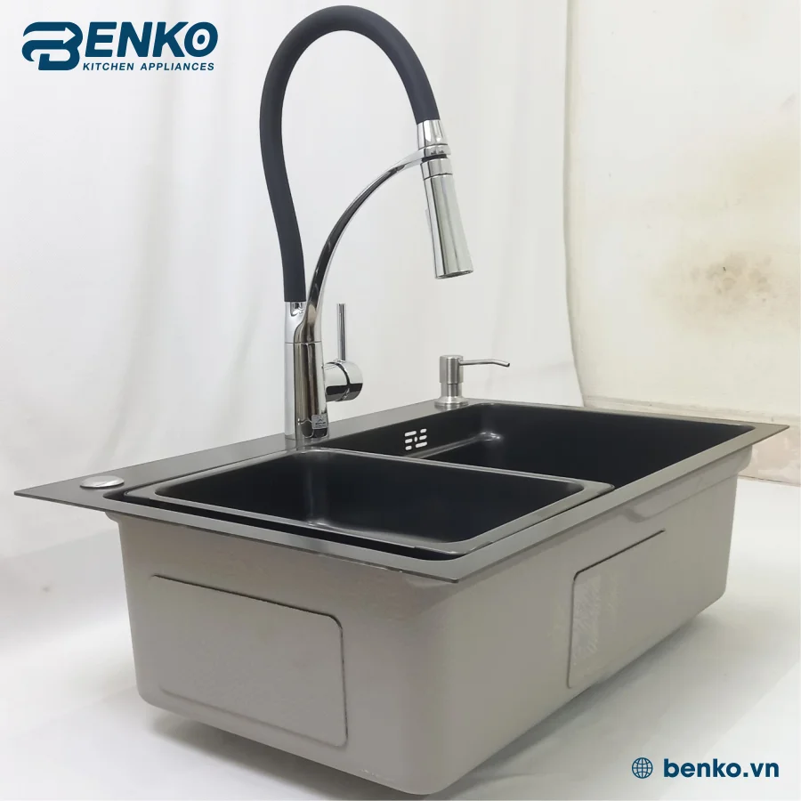 THÔNG TIN VÒI CHẬU RỬA BÁT 68x45 SKYLER 83400 ĐEN 2