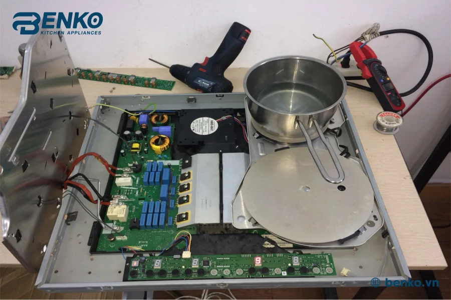 Các lỗi thường gặp khi sử dụng bếp từ