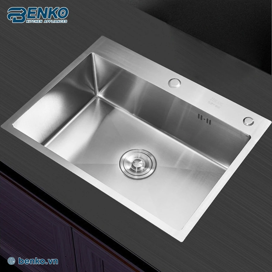 mua được chậu rửa bát 1 hố 60x45 Skyler 66343 Inox ưng ý