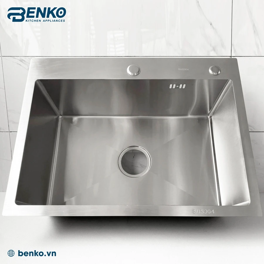 THÔNG TIN CHẬU RỬA BÁT 1 HỐ 60x45 SKYLER 66343 INOX