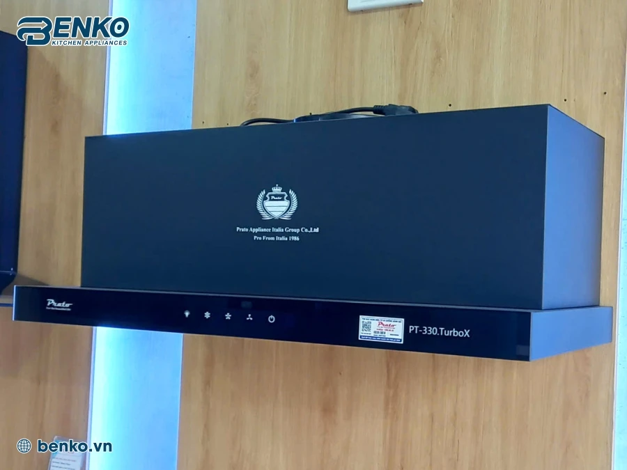Mức độ ồn của máy hút mùi Prato PT-330 Turbox