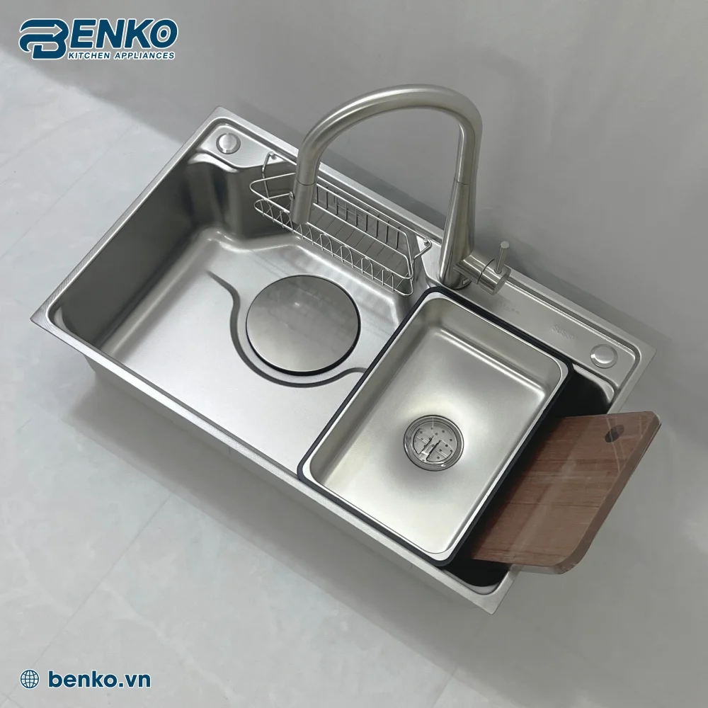 VÒI CHẬU RỬA BÁT 78x46 SKYLER 83423 INOX TẠI BENKO